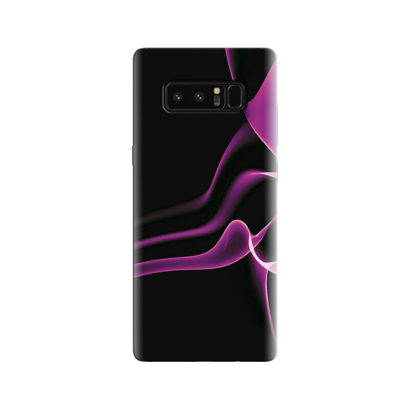 Husa Samsung Note 8 Abstract Black And Purple