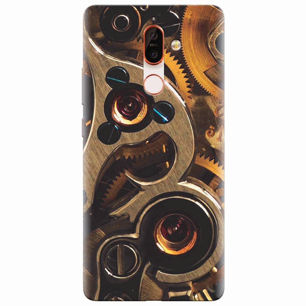 Husa silicon pentru Nokia 7 Plus, Clock Mechanism