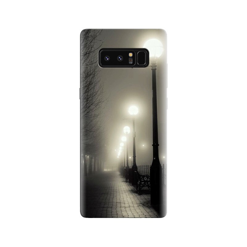 Husa Samsung Note 8 Foggy Street Lights