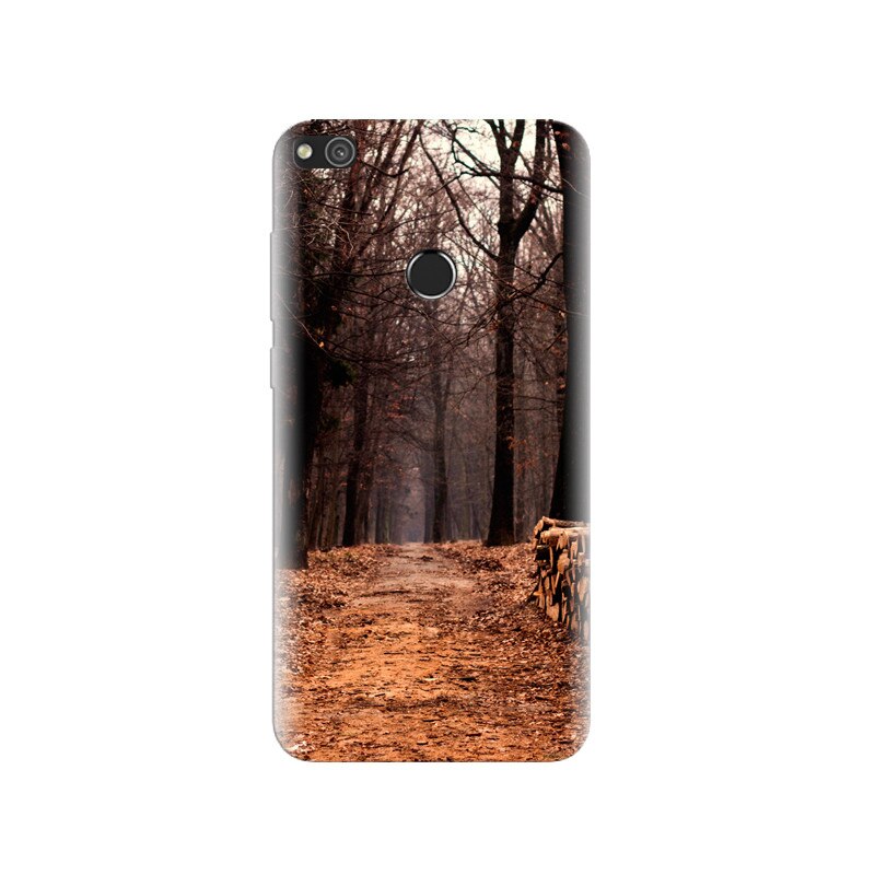 Husa Huawei P8 Lite 2017 Wood Logs