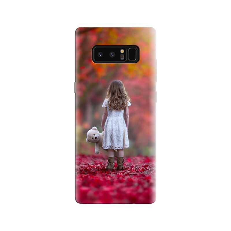 Husa Samsung Note 8 Autumn Sad Lonely Little Girl