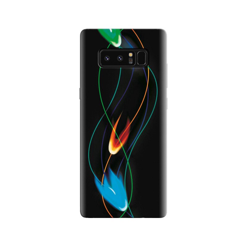 Husa Samsung Note 8 Flame Neon Art Hqs