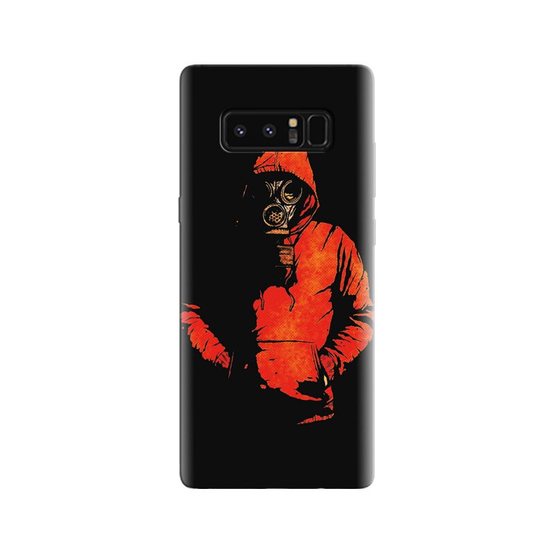 Husa Samsung Note 8 Black And Orange Man Cools