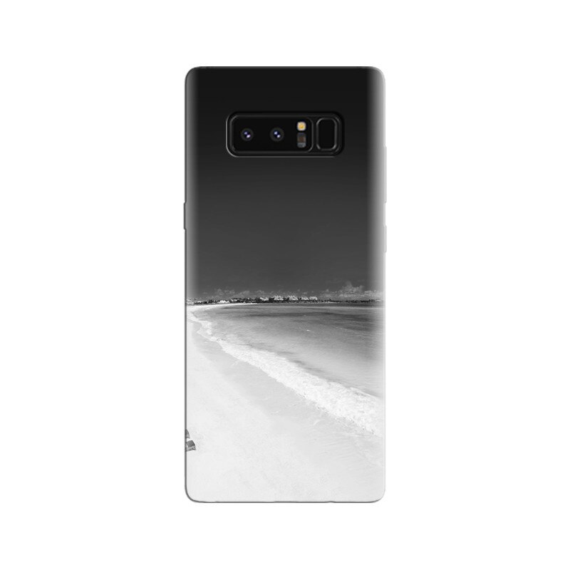 Husa Samsung Note 8 Black And White Infrared Beach Gloomy