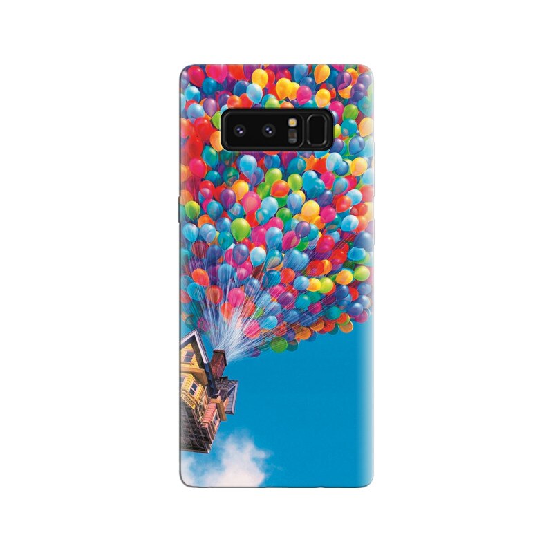 Husa Samsung Note 8 Balloon House Background