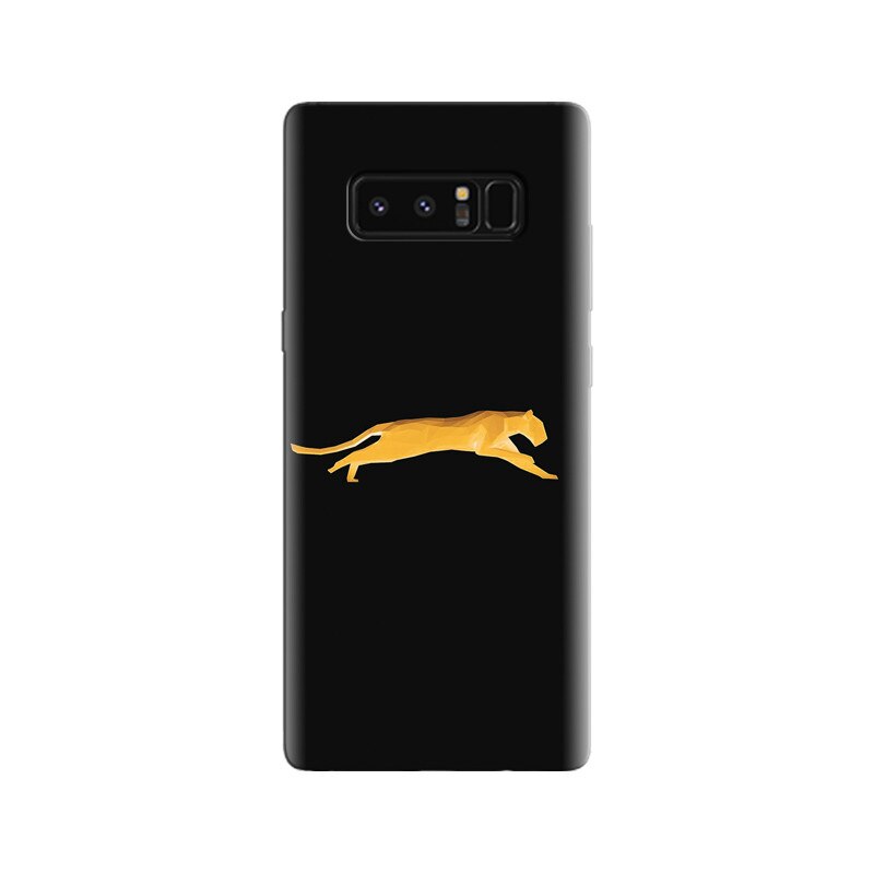 Husa Samsung Note 8 Golden Tiger Simple Background Hq Photos