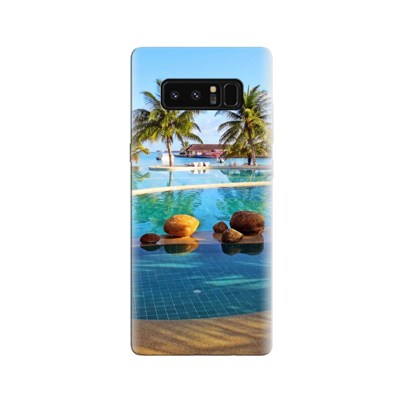 Husa Samsung Note 8 Holiday Inn Maldives Resort Pool Palm Trees