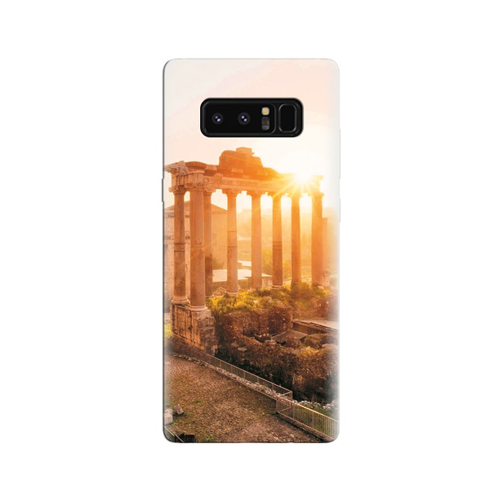 Силиконов калъф, съвместим с Samsung Galaxy Note 8 - Best Italia Rome High Quality модел