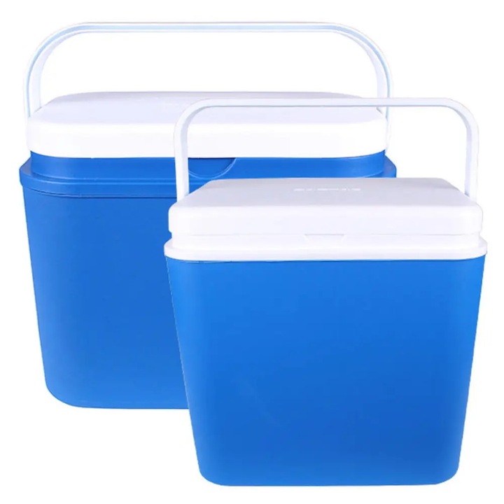 Set 2 cutii frigorifice Atlantic, 24 + 10 L, Albastru