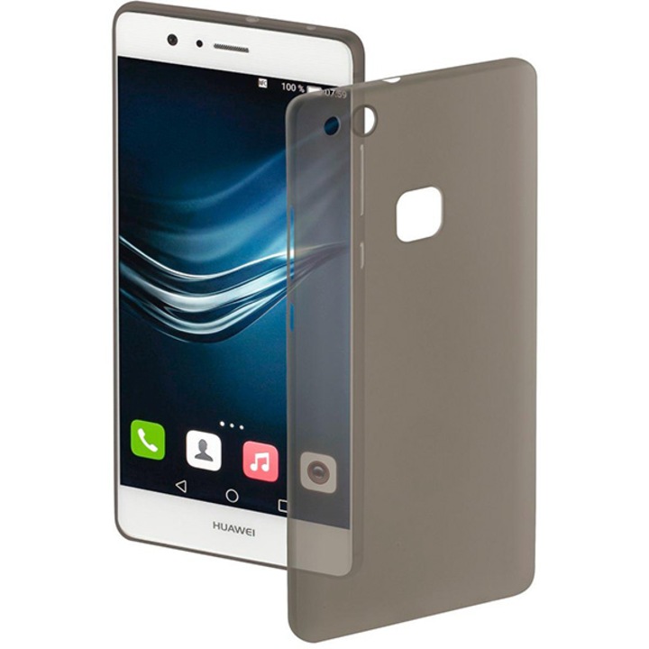 Ултра тънък силиконов гръб за Huawei P10 Lite, Прозрачен/Черен