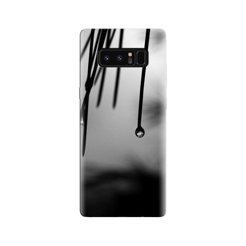 Husa Samsung Note 8 Black White Dew Drops