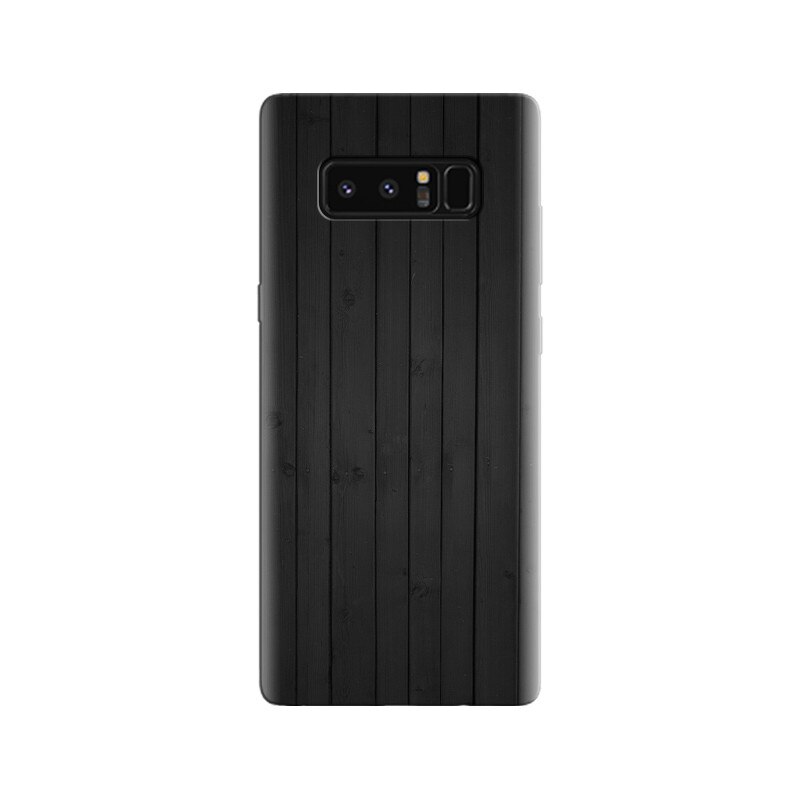 Husa Samsung Note 8 Black Wood Texture