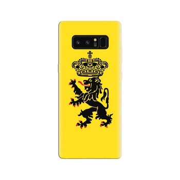 Husa Samsung Note 8 Belgium Flag And Gerb Husa Samsung Note 8 Belgium Flag And Gerb