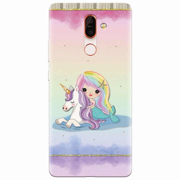 Π‘ΠΈΠ»ΠΈΠΊΠΎΠ½ΠΎΠ² ΠΊΠ΅ΠΉΡ Π·Π° Nokia 7 Plus, Mermaid Unicorn Play
