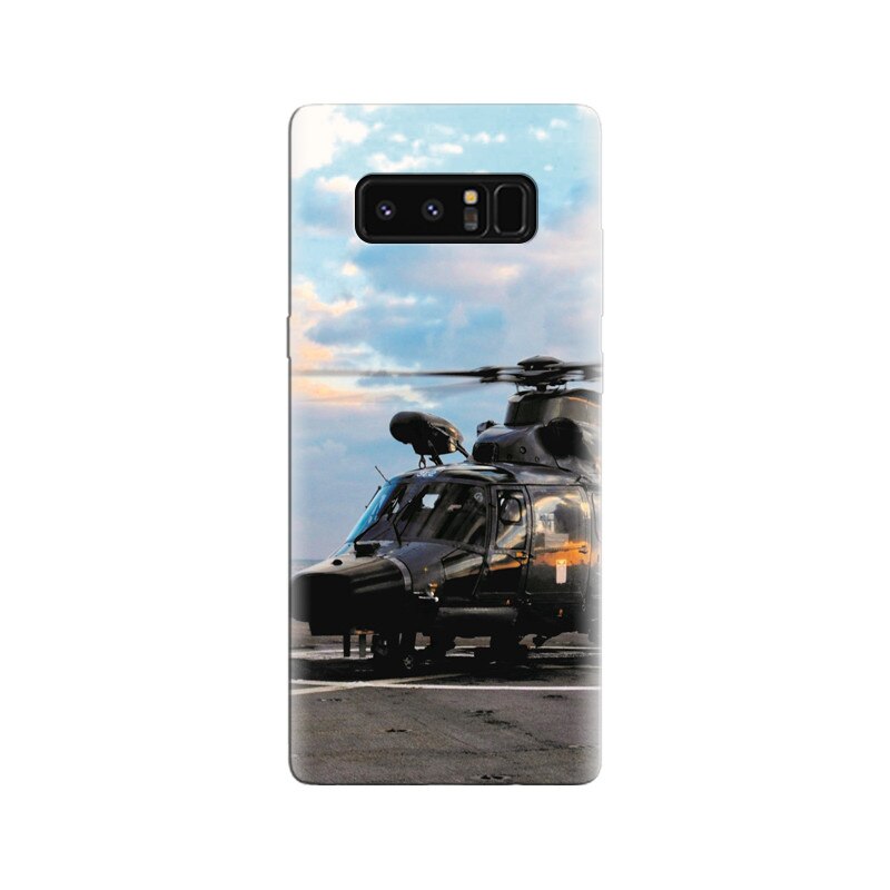 Husa Samsung Note 8 Helicopter On Aircraft Carrier