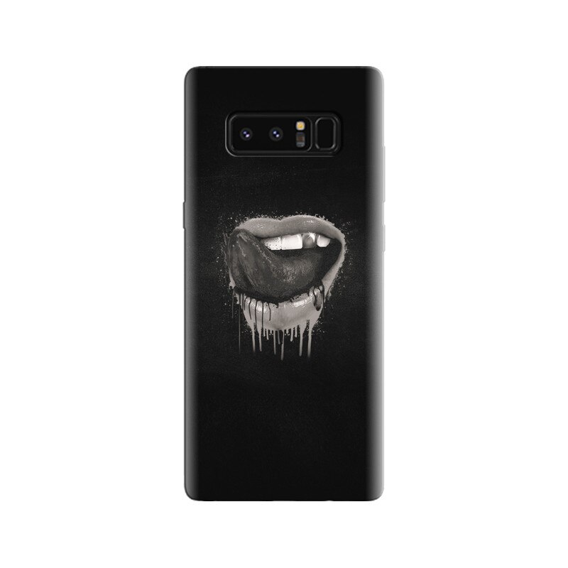 Husa Samsung Note 8 Hot Lips With Black Background Hd Images