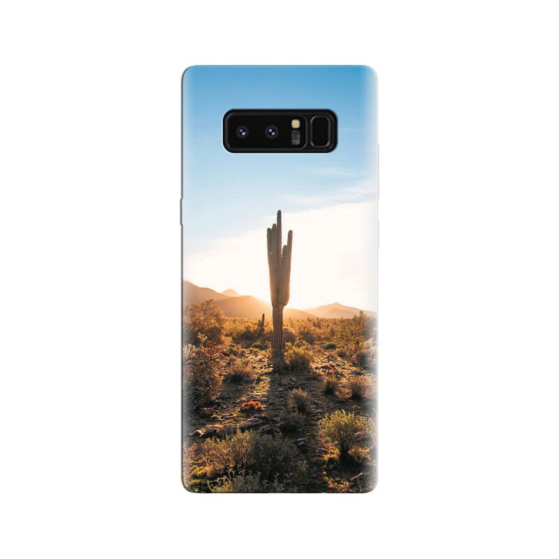Husa Samsung Note 8 Cactus Saguaro Flower Desert Sunrise