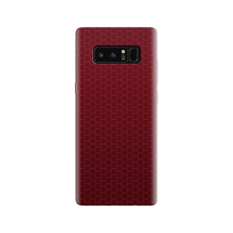 Husa Samsung Note 8 Honeycomb Red Pattern
