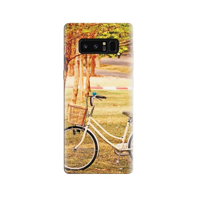 Husa Samsung Note 8 Bicycle In Park Photoshoot Background