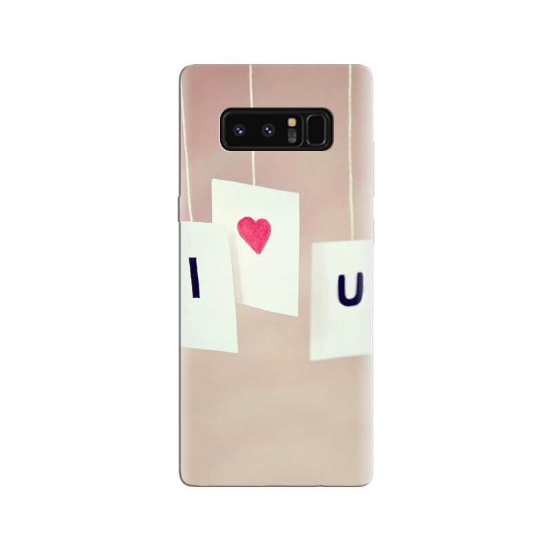 Husa Samsung Note 8 I Love You Hanging Cards Valentines Surprize