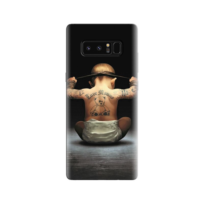 Husa Samsung Note 8 Body Builder Cute Baby Tattoo S Resolution X