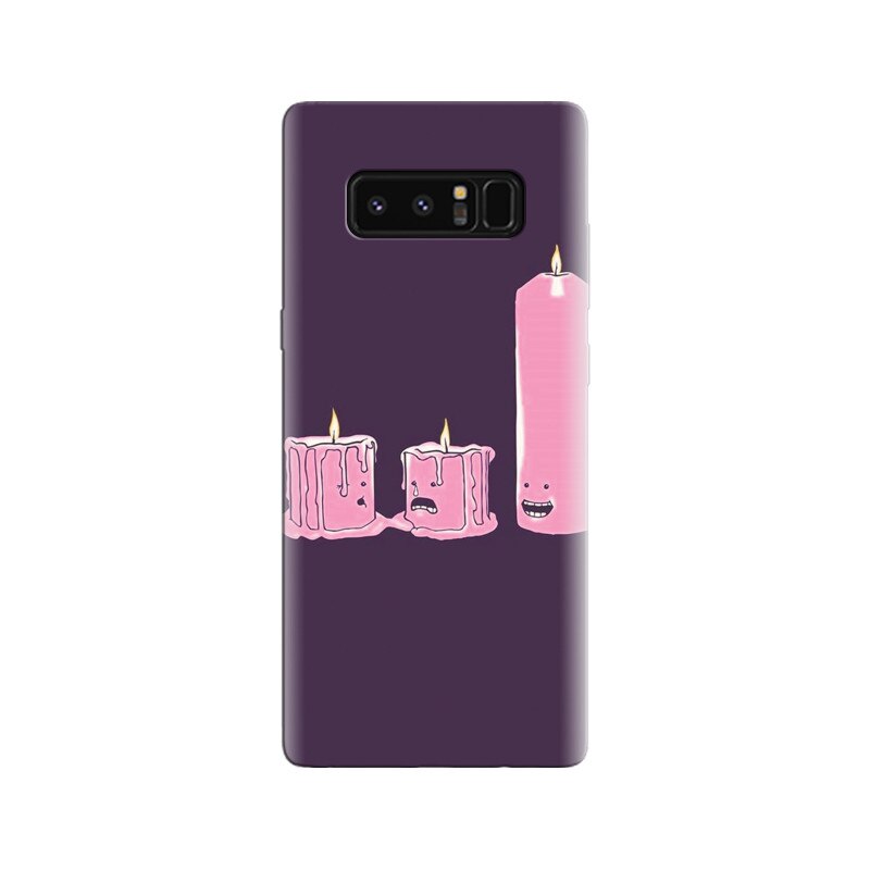 Husa Samsung Note 8 Candles Minimalism Pic
