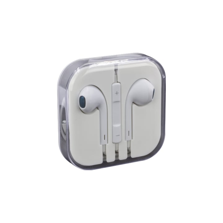 Fejhallgató Hands-Free, GSM - ONE, HF-EAR7+, Ear7+ Apple iPhone 7/8/X, fehér