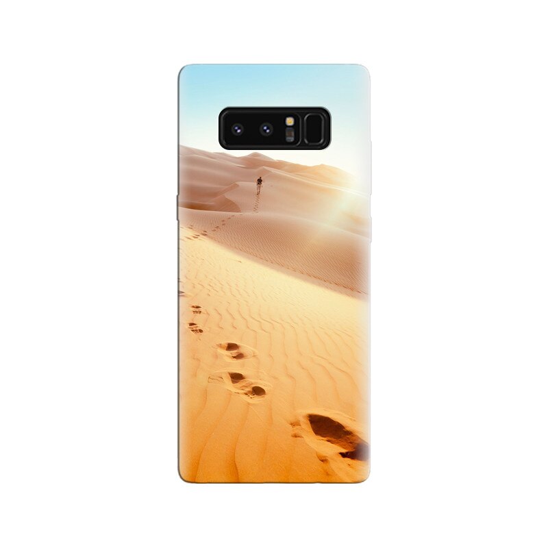 Husa Samsung Note 8 Man Footprints Desert