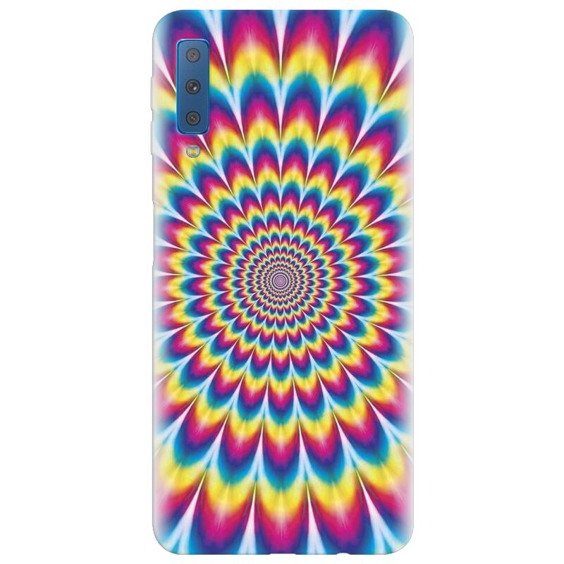 Husa silicon pentru Samsung Galaxy A7 2018, Hurts My Eyes