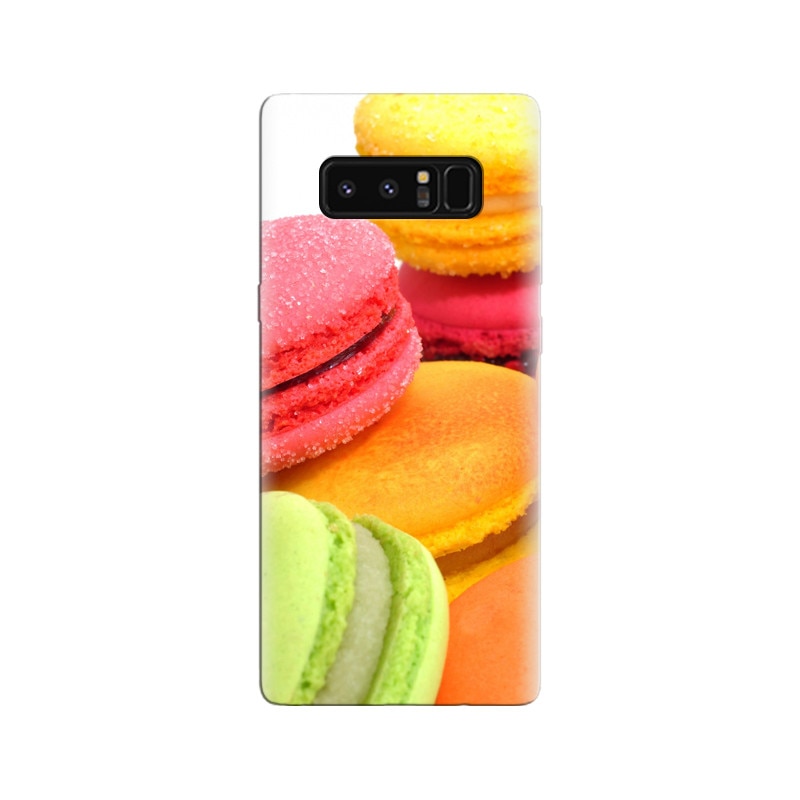 Husa Samsung Note 8 Colorful Macaroons Pink Yellow Flavors