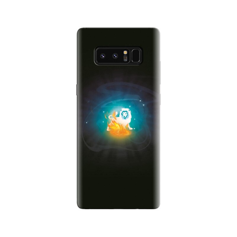 Husa Samsung Note 8 Leo Zodiac With Dark Blue Background Hqs