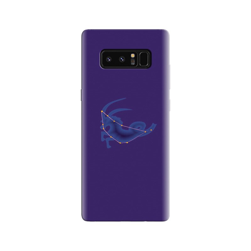Husa Samsung Note 8 Capricorn Zodiac With Light Blue Background Hqs
