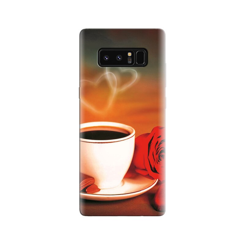 Husa Samsung Note 8 Morning Coffee Cup With Love Iphon Hqs