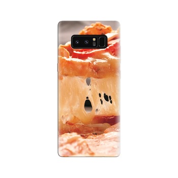 Husa Samsung Note 8 Crunchy Cheese Pizza Food Husa Samsung Note 8 Crunchy Cheese Pizza Food
