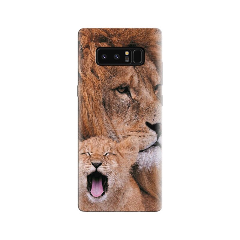 Husa Samsung Note 8 Lion With Cub Wildlife Animal