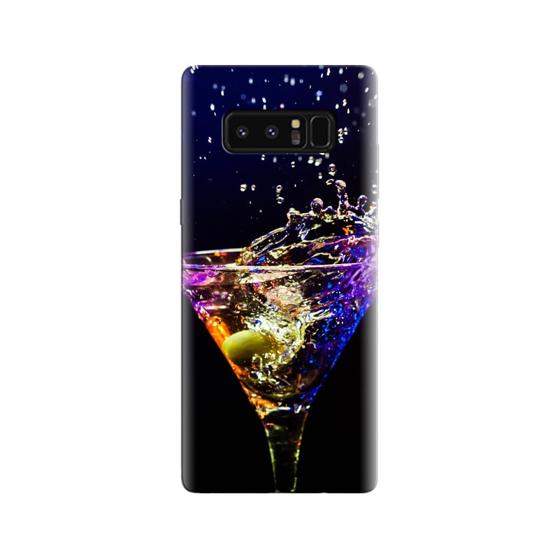 Husa Samsung Note 8 Martini Cocktail Alcohol Splash Drops Olive