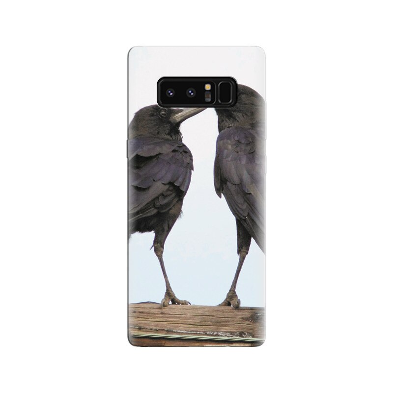 Husa Samsung Note 8 Crow Couple Beautiful Romance