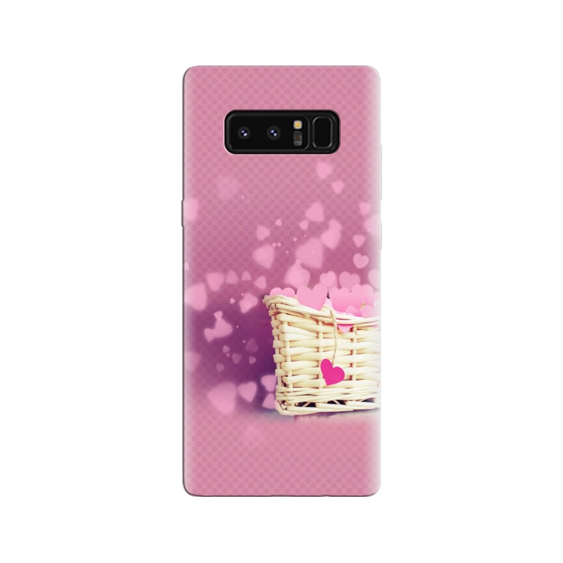 Husa Samsung Note 8 Love Basket Pink Hearts