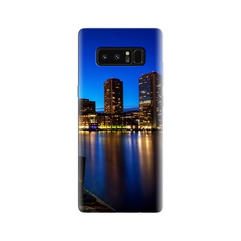Husa Samsung Note 8 Metropolis City Blue Sky Husa Samsung Note 8 Metropolis City Blue Sky
