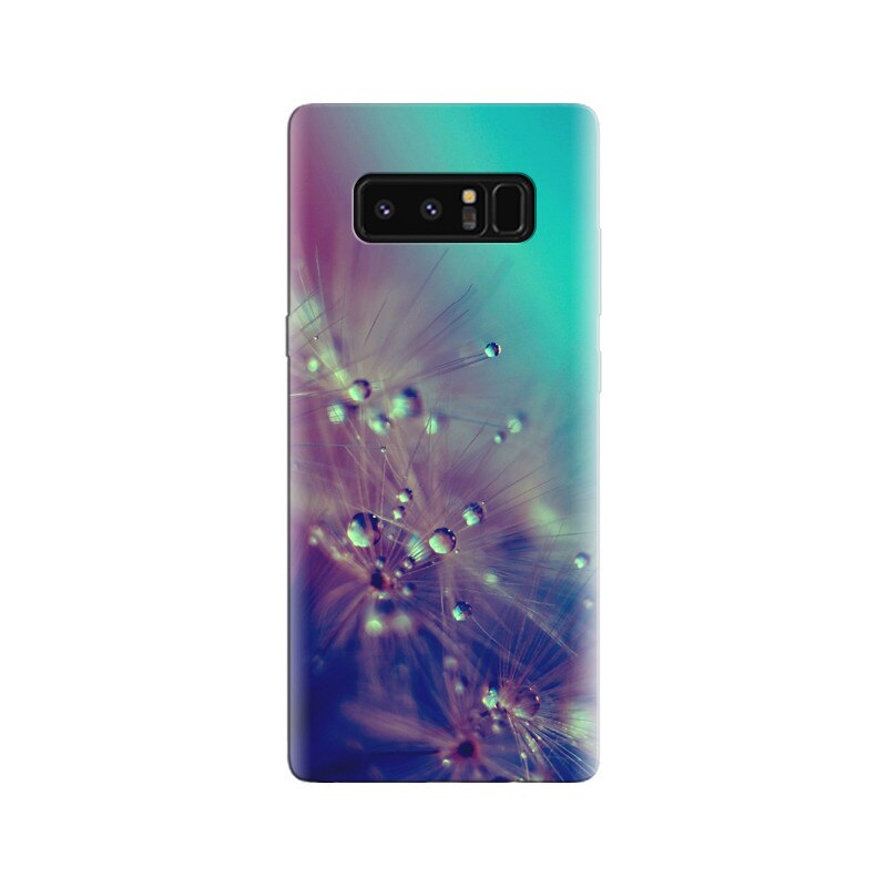 Husa Samsung Note 8 Dandelion Water Drops Closeup