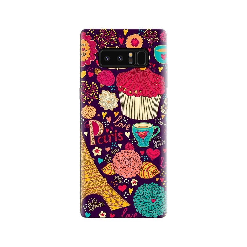 Husa Samsung Note 8 Paris Cute Girly