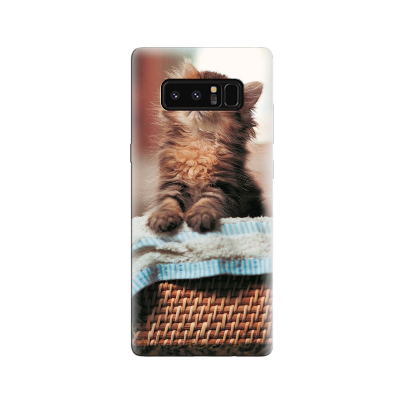 Husa Samsung Note 8 Cute Brown Kitten