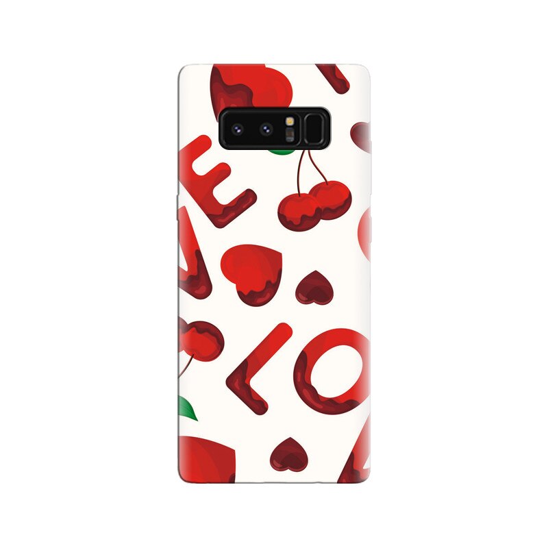 Husa Samsung Note 8 Love Cherries And Hearts Photos