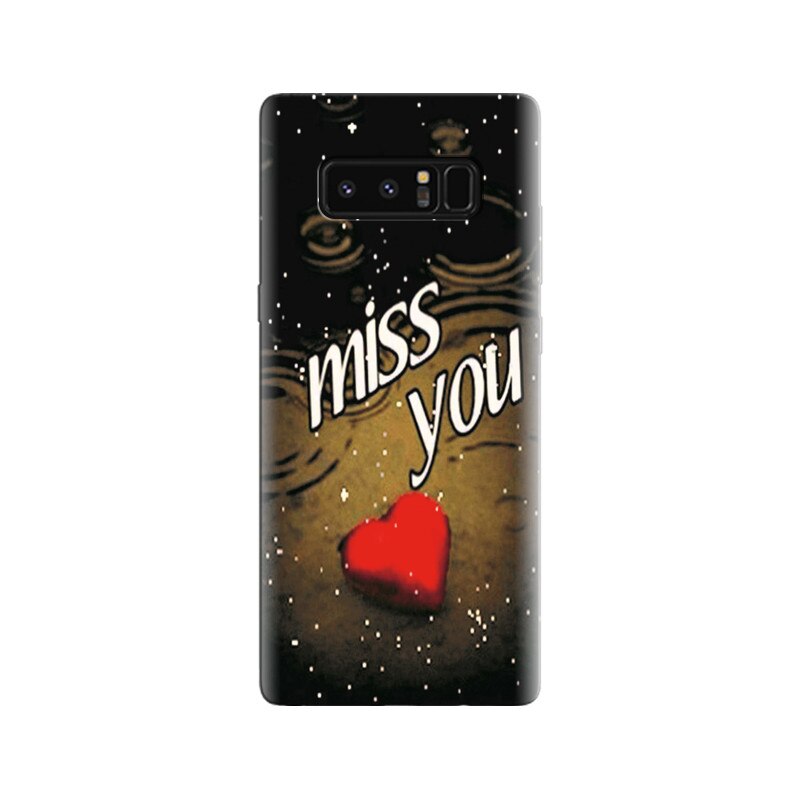 Husa Samsung Note 8 Miss You So Much With Heart