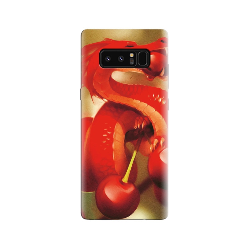 Husa Samsung Note 8 Dragon With Cherry