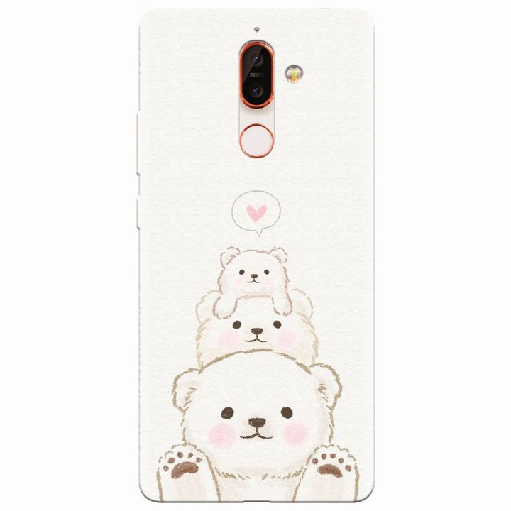 Π‘ΠΈΠ»ΠΈΠΊΠΎΠ½ΠΎΠ² ΠΊΠ΅ΠΉΡ Π·Π° Nokia 7 Plus, Family Bear