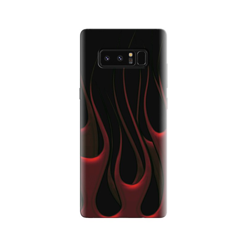 Husa Samsung Note 8 Cool Red Abstract High Qaulity Images