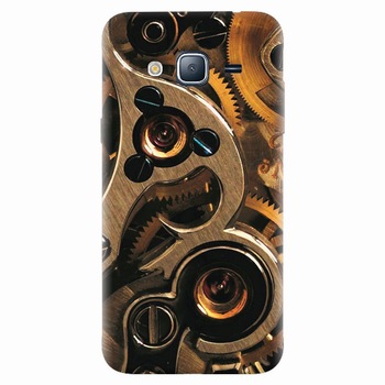 Husa silicon pentru Samsung Galaxy J5 2015, Clock Mechanism Husa silicon pentru Samsung Galaxy J5 2015, Clock Mechanism
