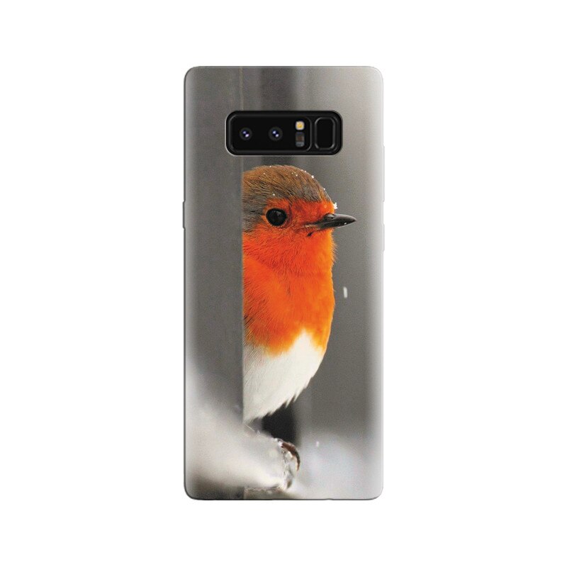 Husa Samsung Note 8 Cute Birds With Orange And White Color Hqs