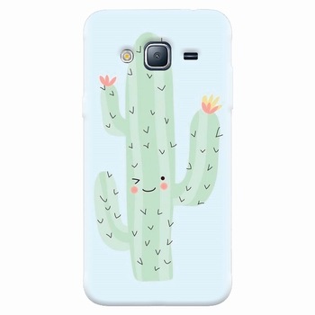 Husa silicon pentru Samsung Galaxy J7 2015, Cactus Husa silicon pentru Samsung Galaxy J7 2015, Cactus
